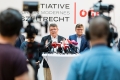 ÖGB-Präsident Wolfgang Katzian bei der Pressekonferenz am 1. September 2018
